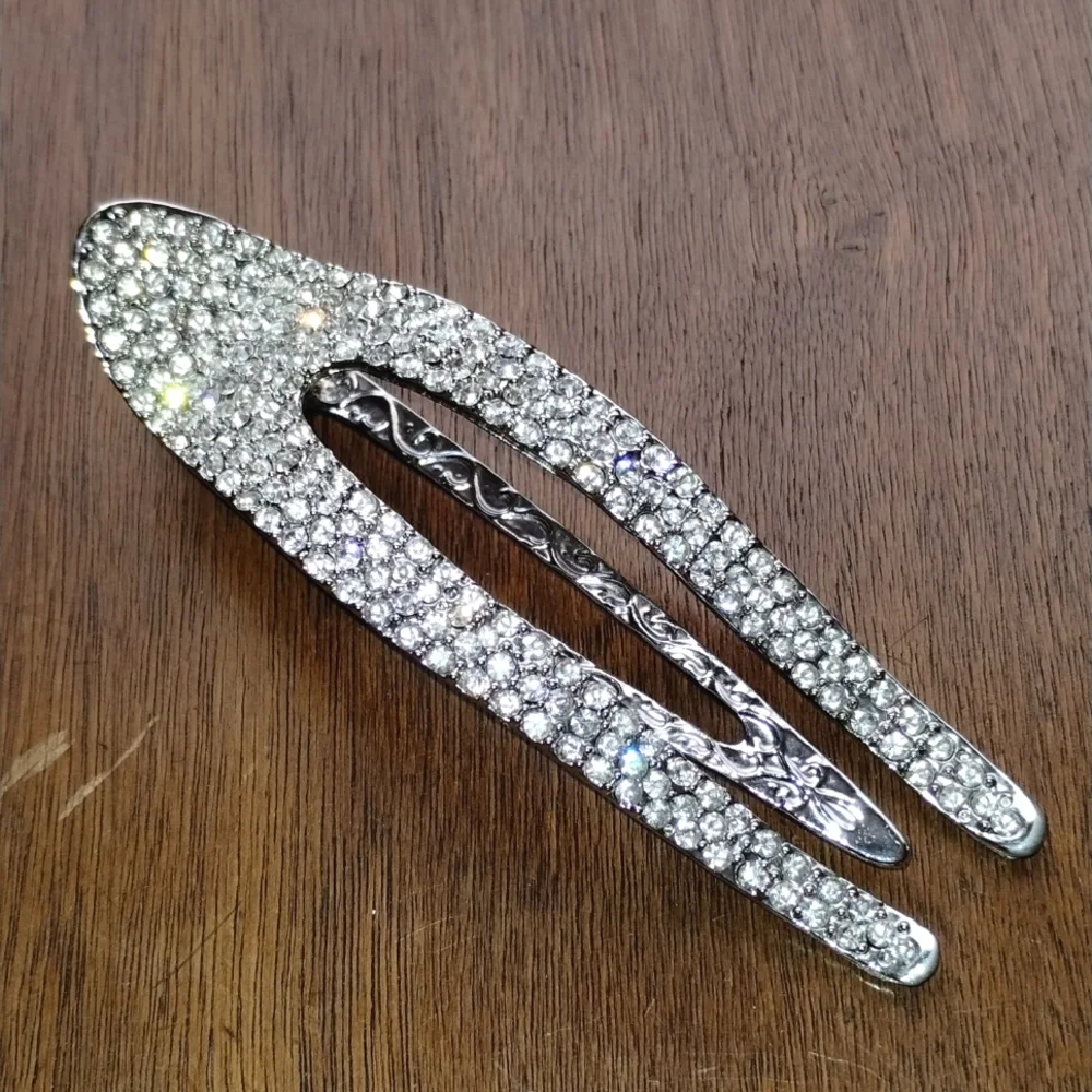 Rhinestone Hair Clip